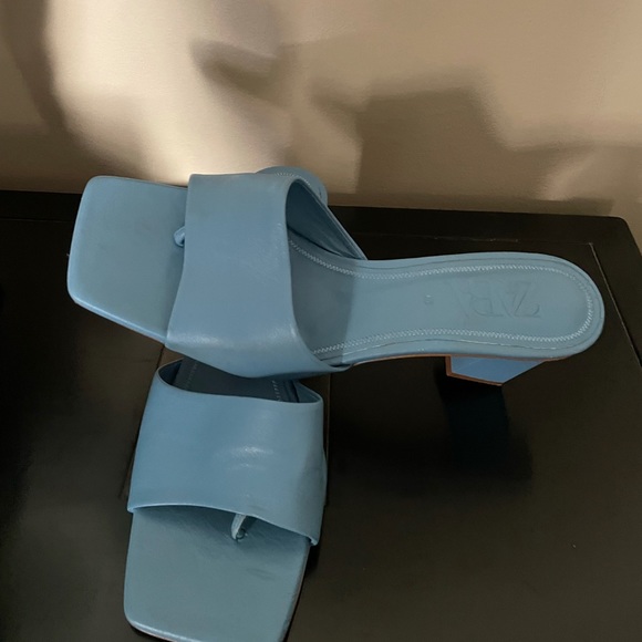 Zara blue sandals - Picture 3 of 4